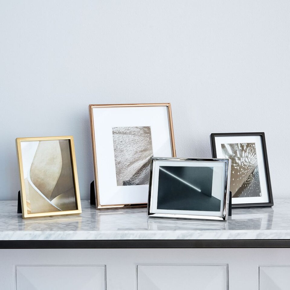 Gallery Frames Polished Brass West Elm UK
